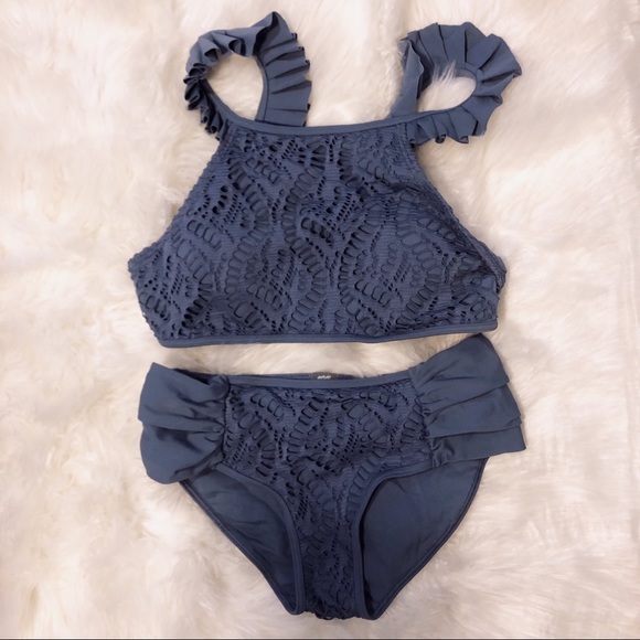 aerie Other - NWT Aeries Blue Bikini Set Size Small